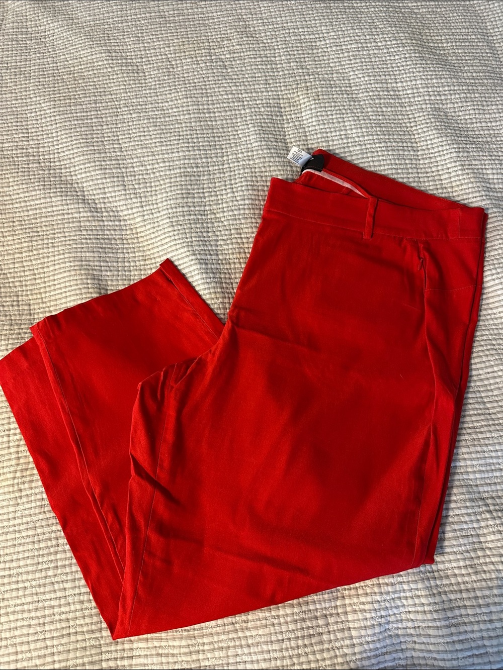 Lane Bryant Red Ankle 4 Season Pants